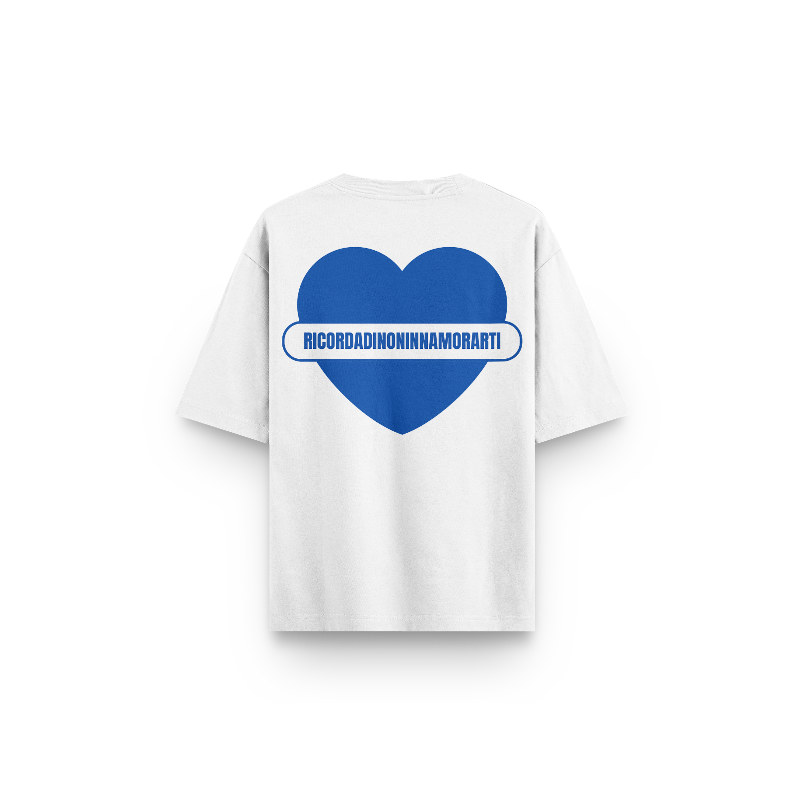 T-SHIRT BIANCA BOXY LOGO