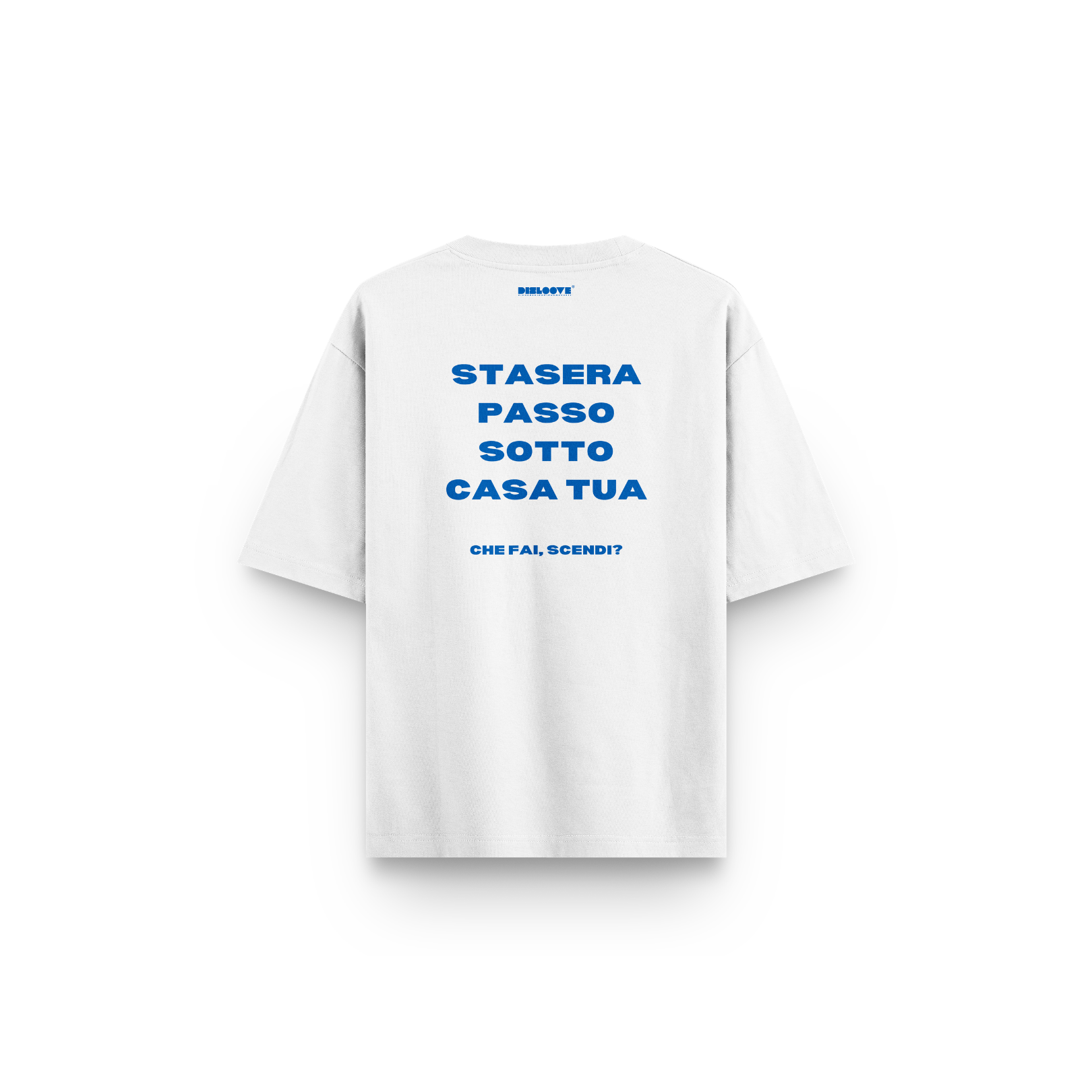 T-SHIRT STASERA PASSO SOTTO CASA TUA