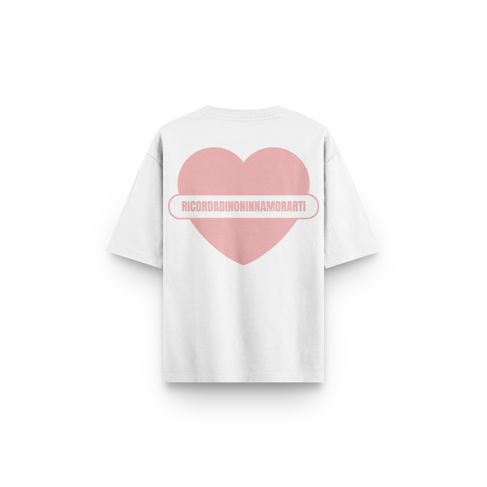 T-SHIRT BIANCA BOXY LOGO