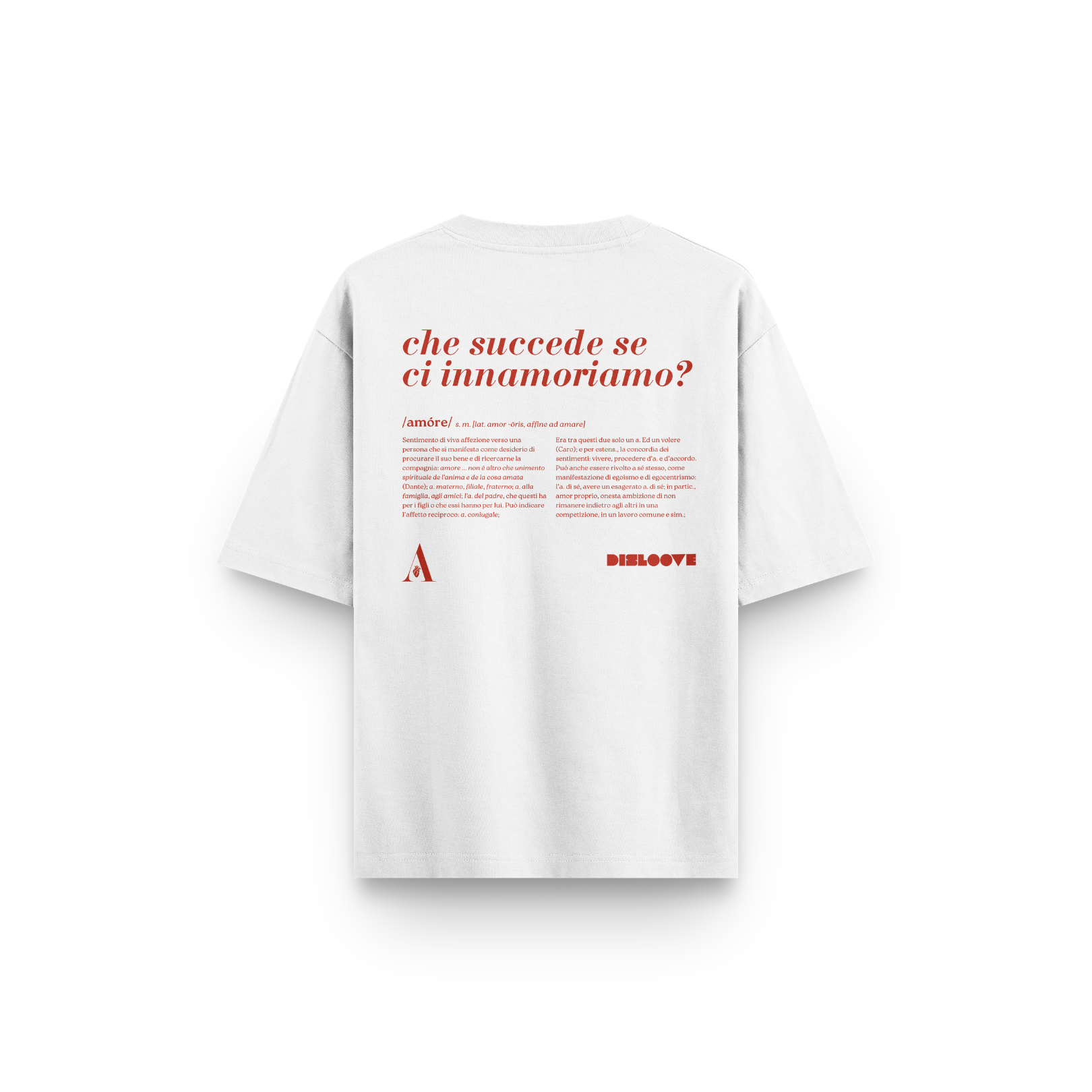 T-SHIRT CHE SUCCEDE SE CI INNAMORIAMO?