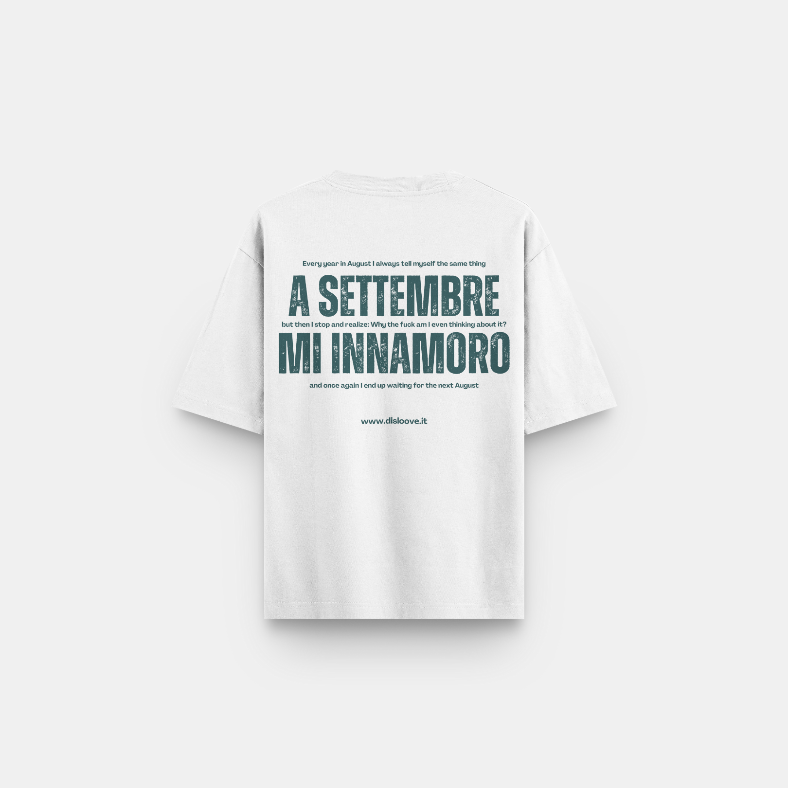 OVERSIZE T-SHIRT TONIGHT I'M PASSING BY YOUR HOUSE