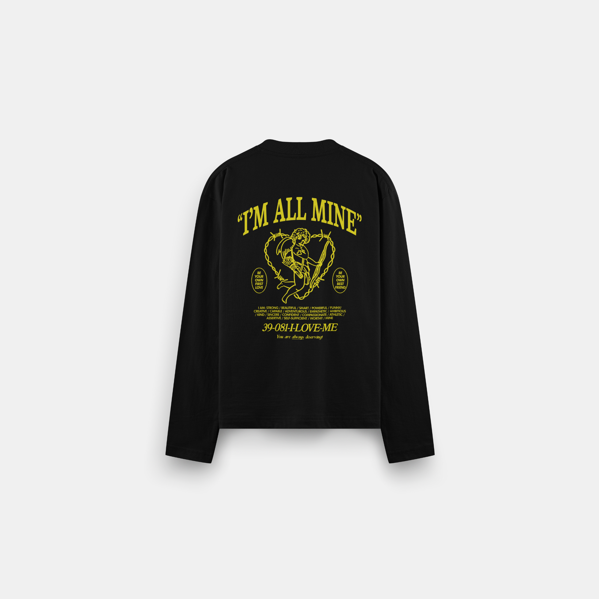 LONGSLEEVE NERA I'M ALL MINE