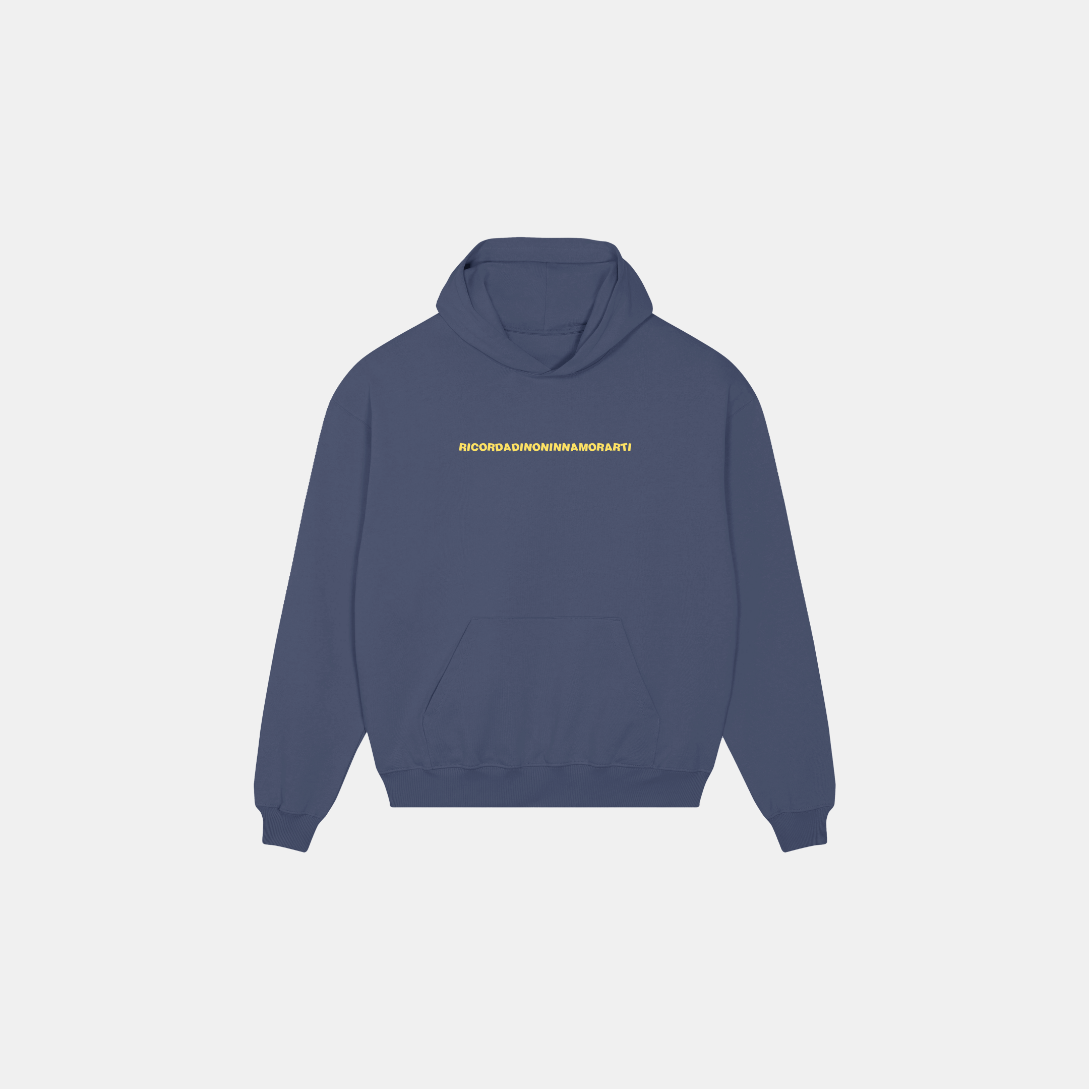 HOODIE DO YOU EVER THINK OF ME GREY