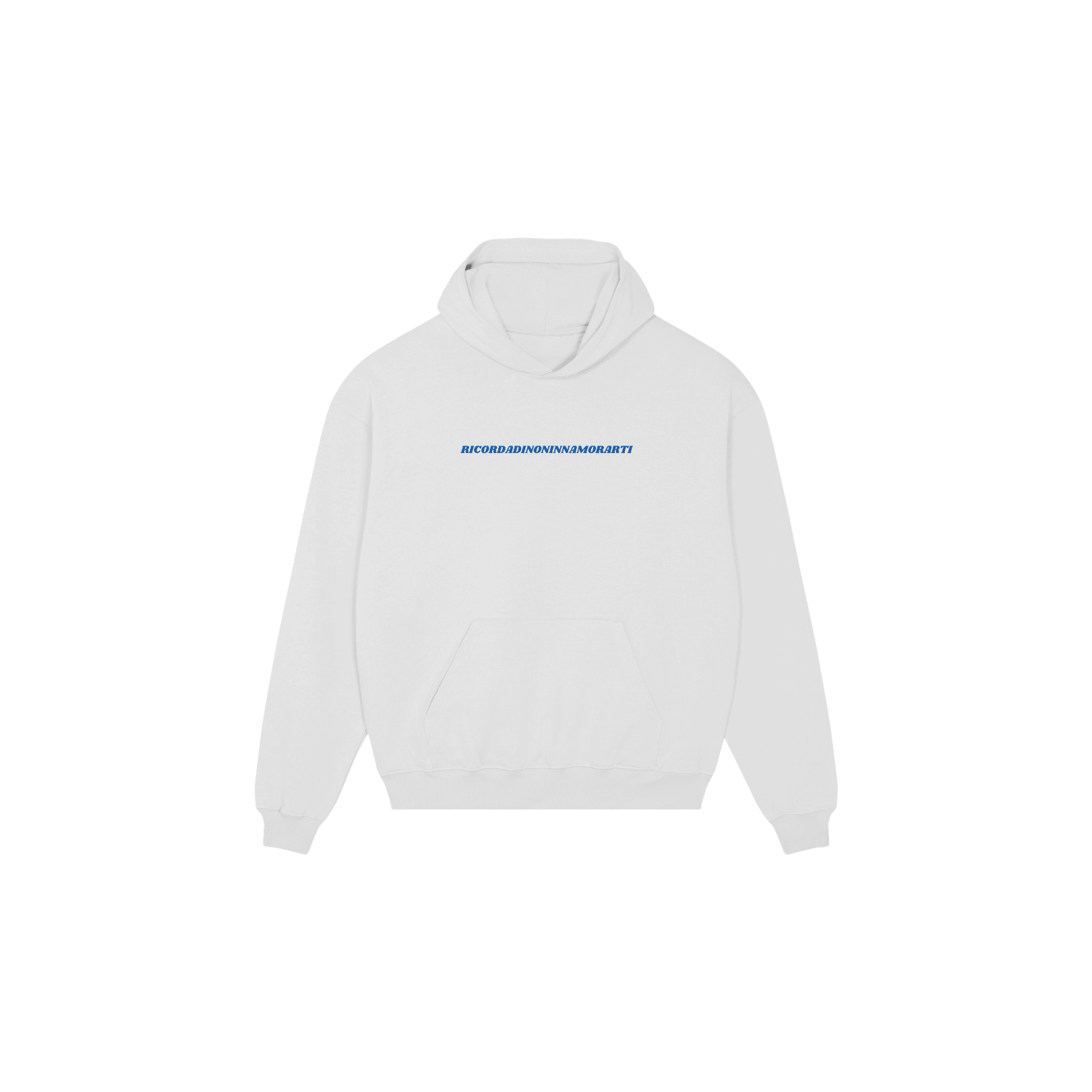 HOODIE TI AMAVO GIA' DAL PRIMO SGUARDO BIANCA