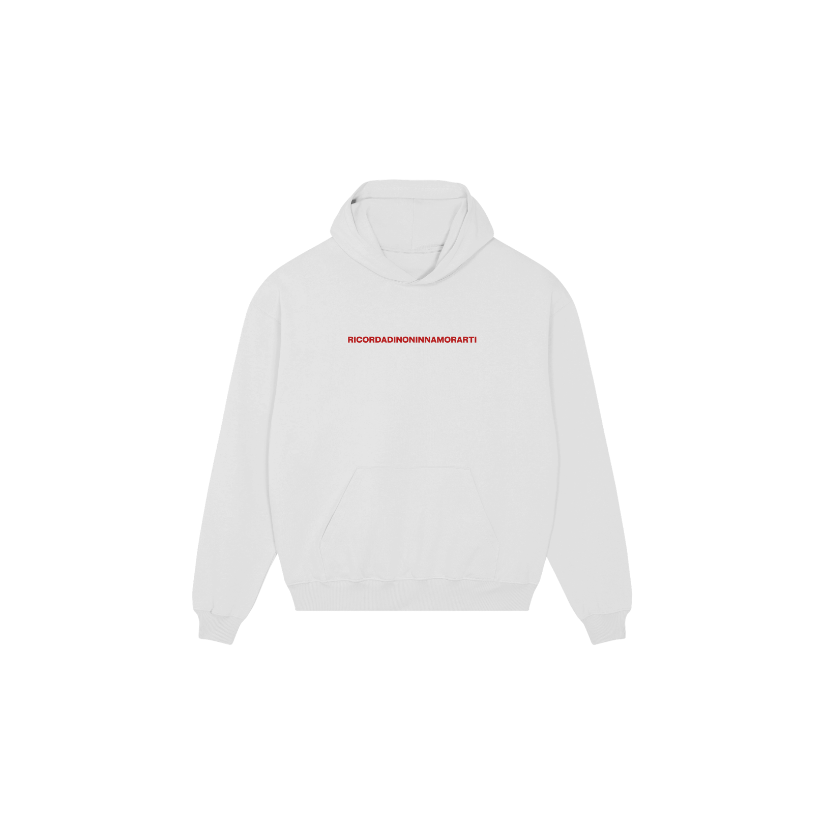 HOODIE PER TE ARRIVEREI SEMPRE IN ORARIO BIANCA