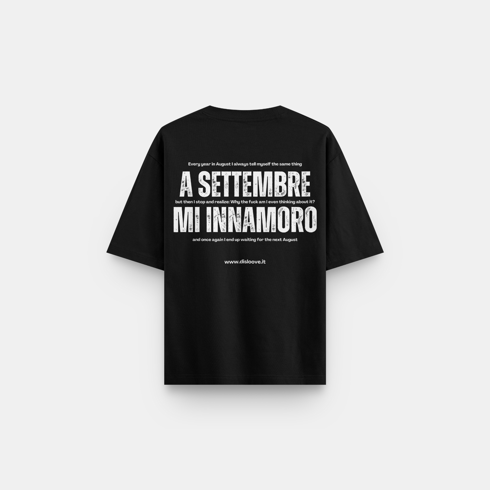 T-SHIRT A SETTEMBRE MI INNAMORO