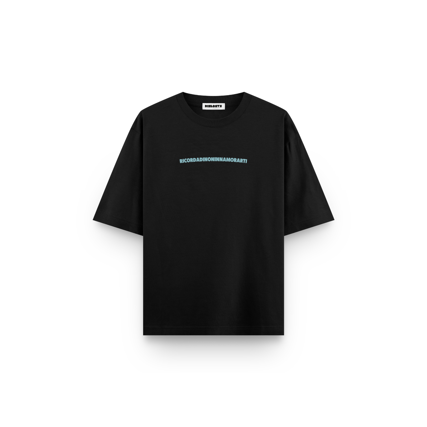 T-SHIRT NERA SE TI INNAMORI SONO C***I TUOI