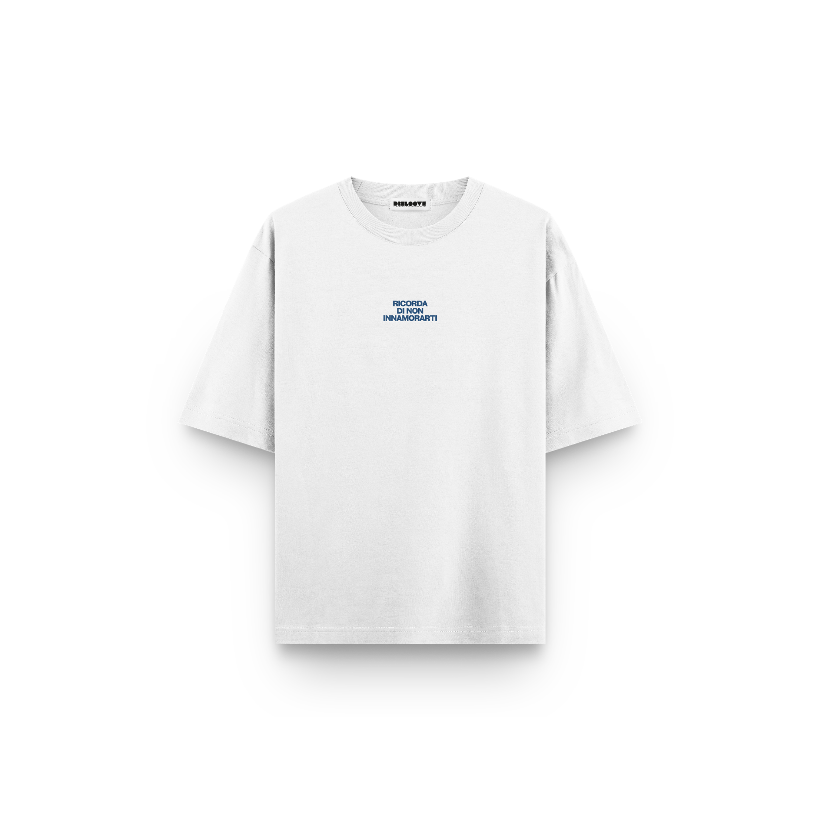T-SHIRT BIANCA CUPIDO RICORDA DI NON INNAMORARTI