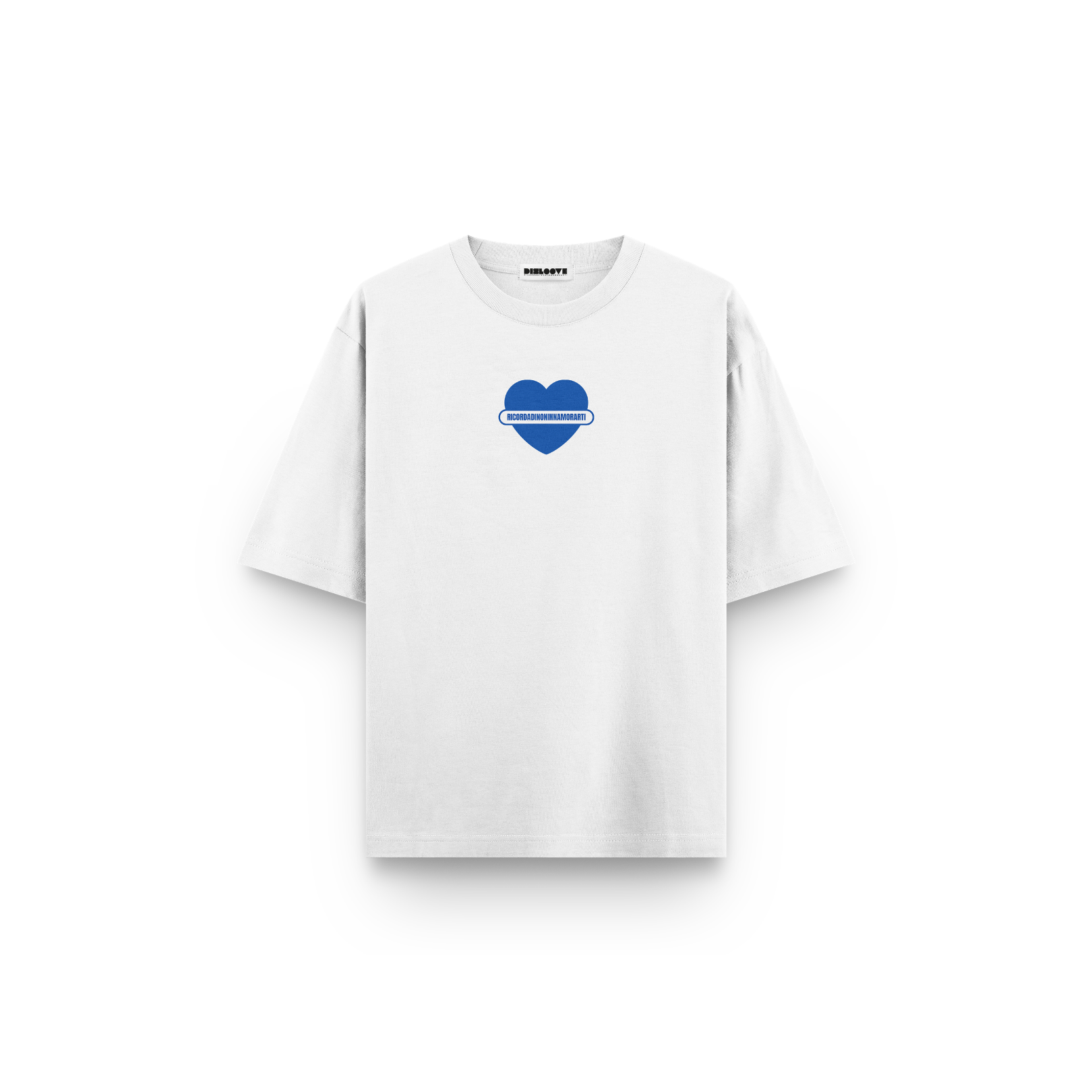T-SHIRT BIANCA BOXY LOGO