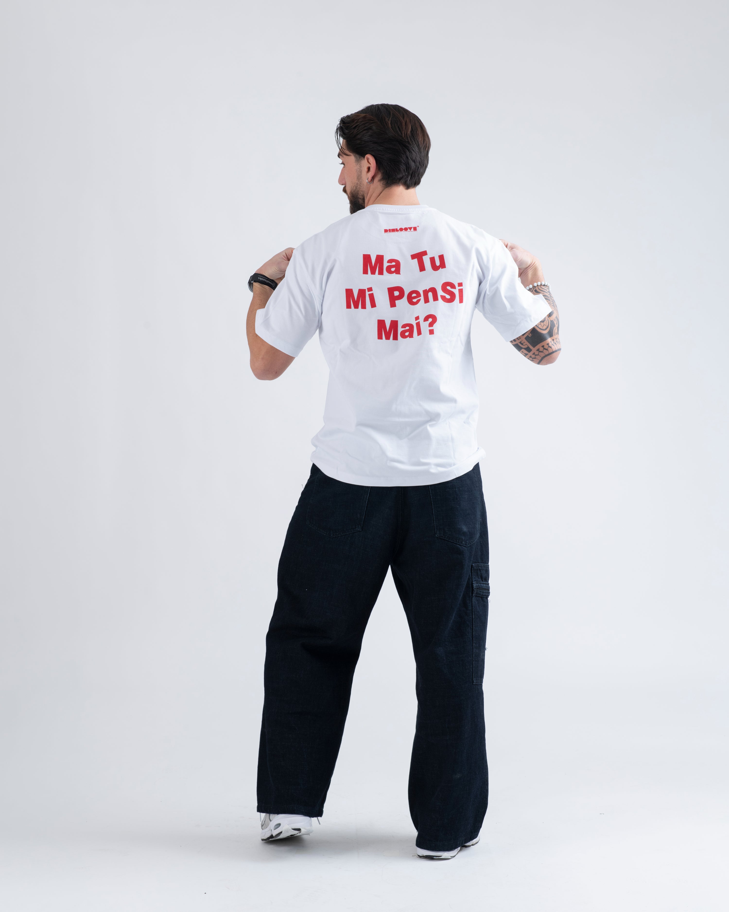 OVERSIZED T-SHIRT BUT YOU NEVER THINK OF ME