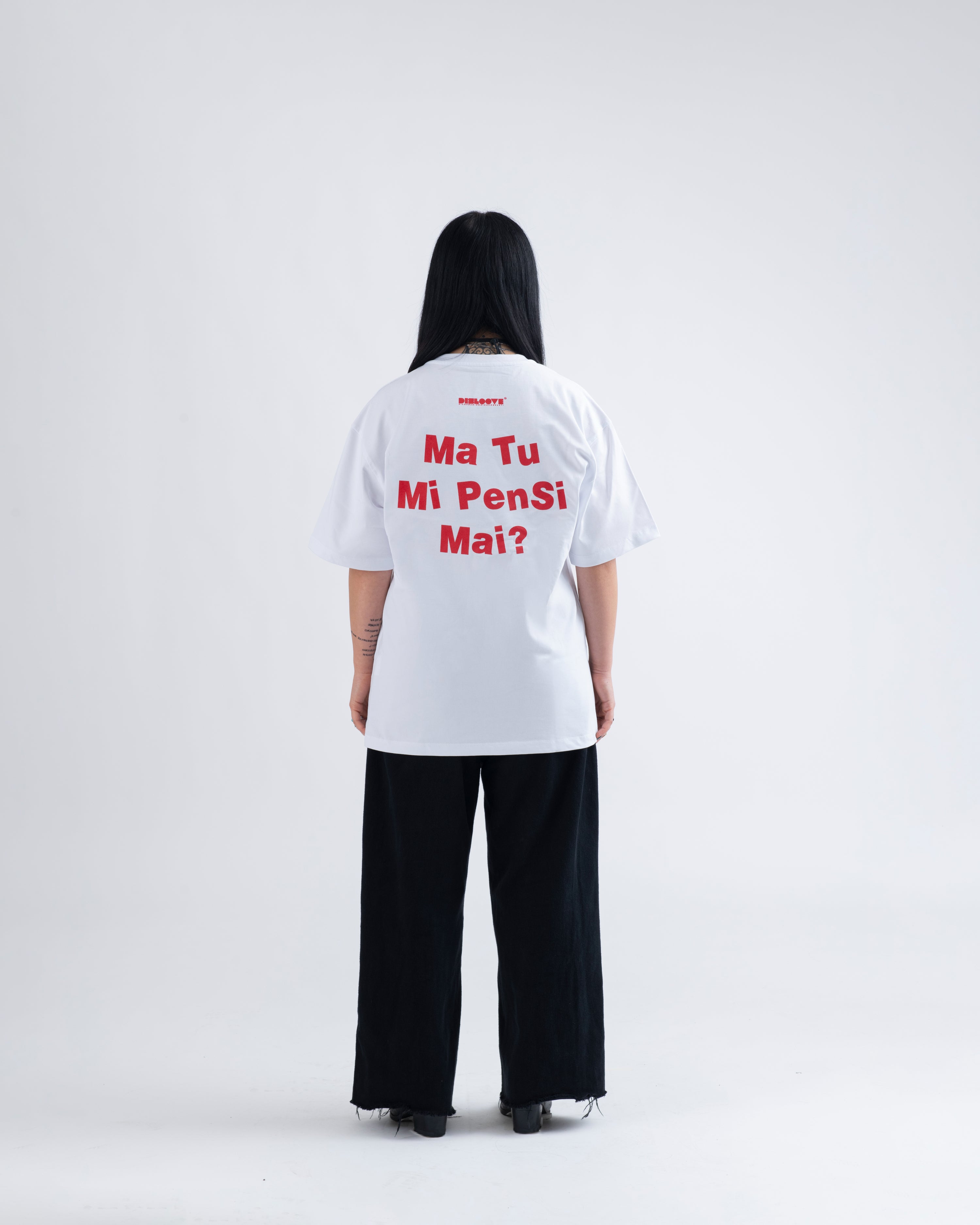 OVERSIZED T-SHIRT BUT YOU NEVER THINK OF ME