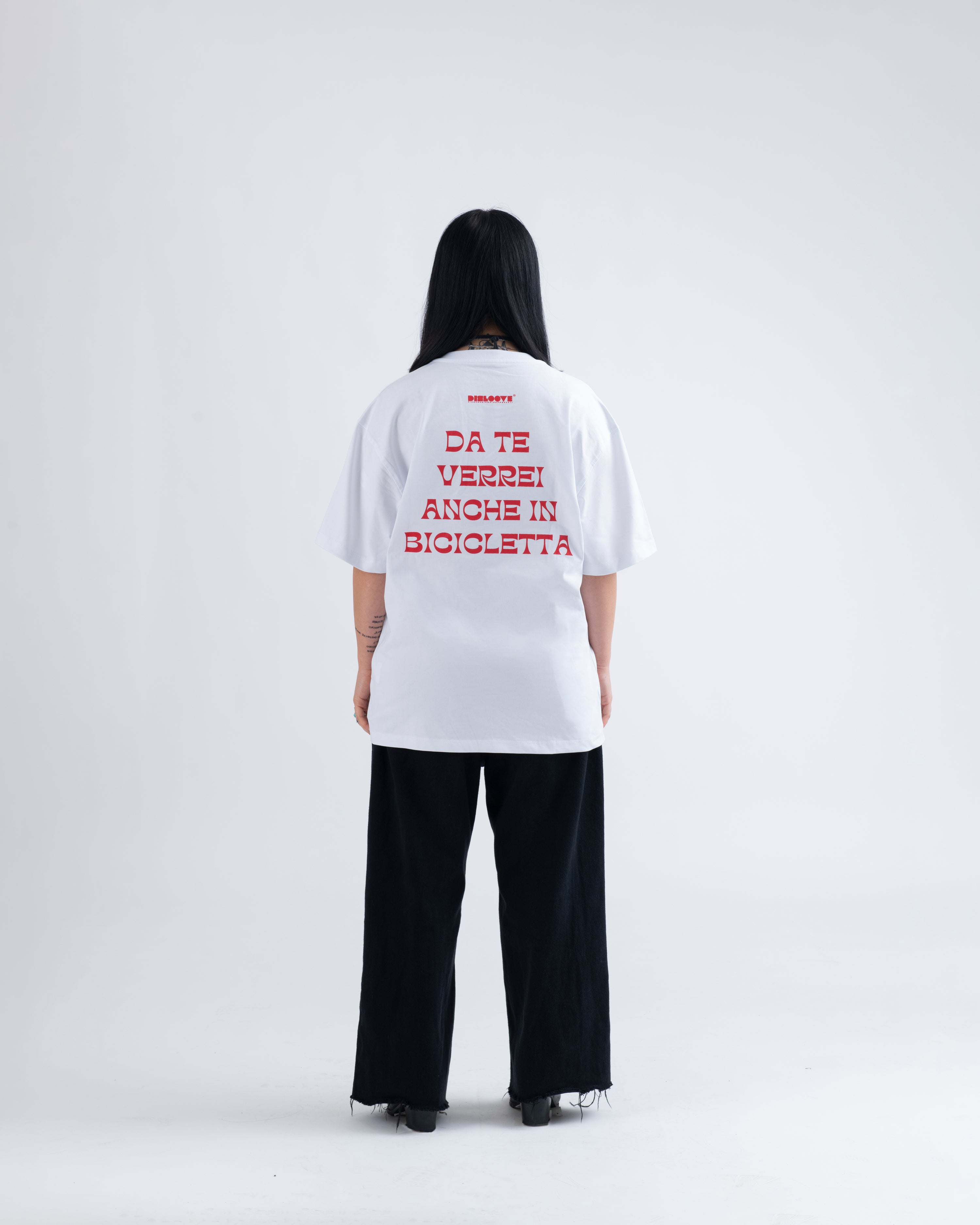 OVERSIZE T-SHIRT I WOULD COME TO YOU EVEN BY BIKE