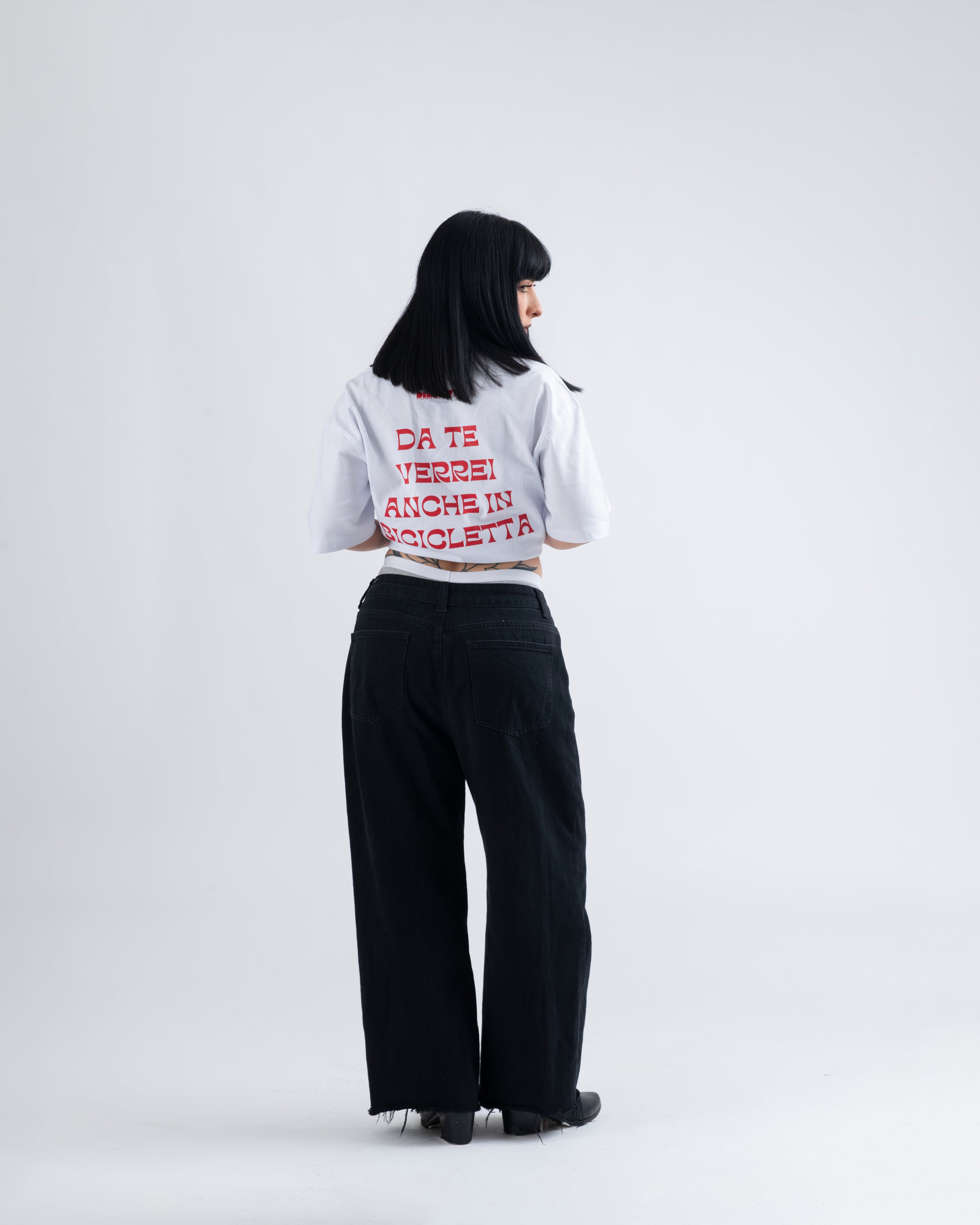 OVERSIZE T-SHIRT I WOULD COME TO YOU EVEN BY BIKE