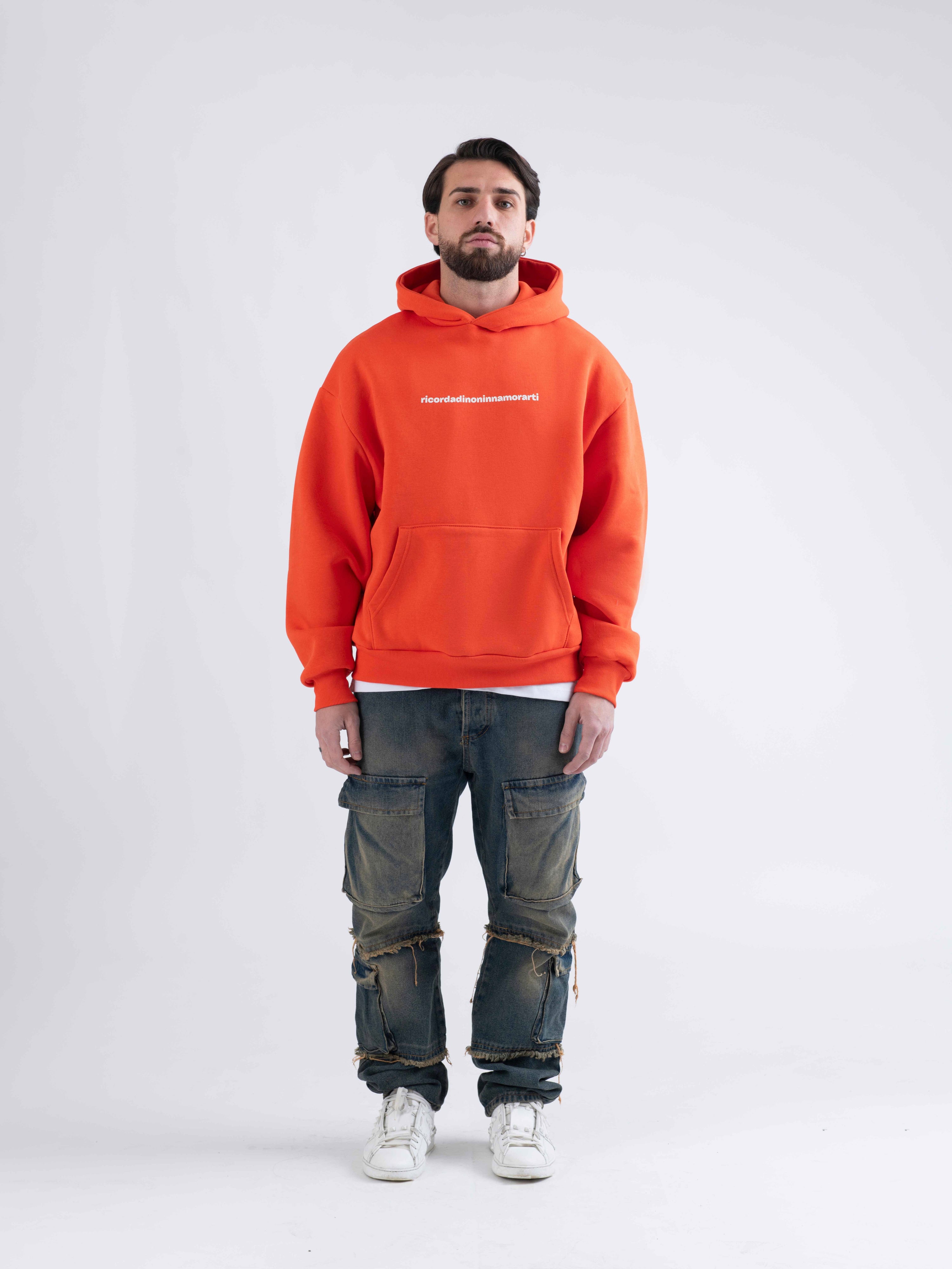 HOODIE FOR YOU I WOULD ALWAYS ARRIVE ON ORANGE TIME