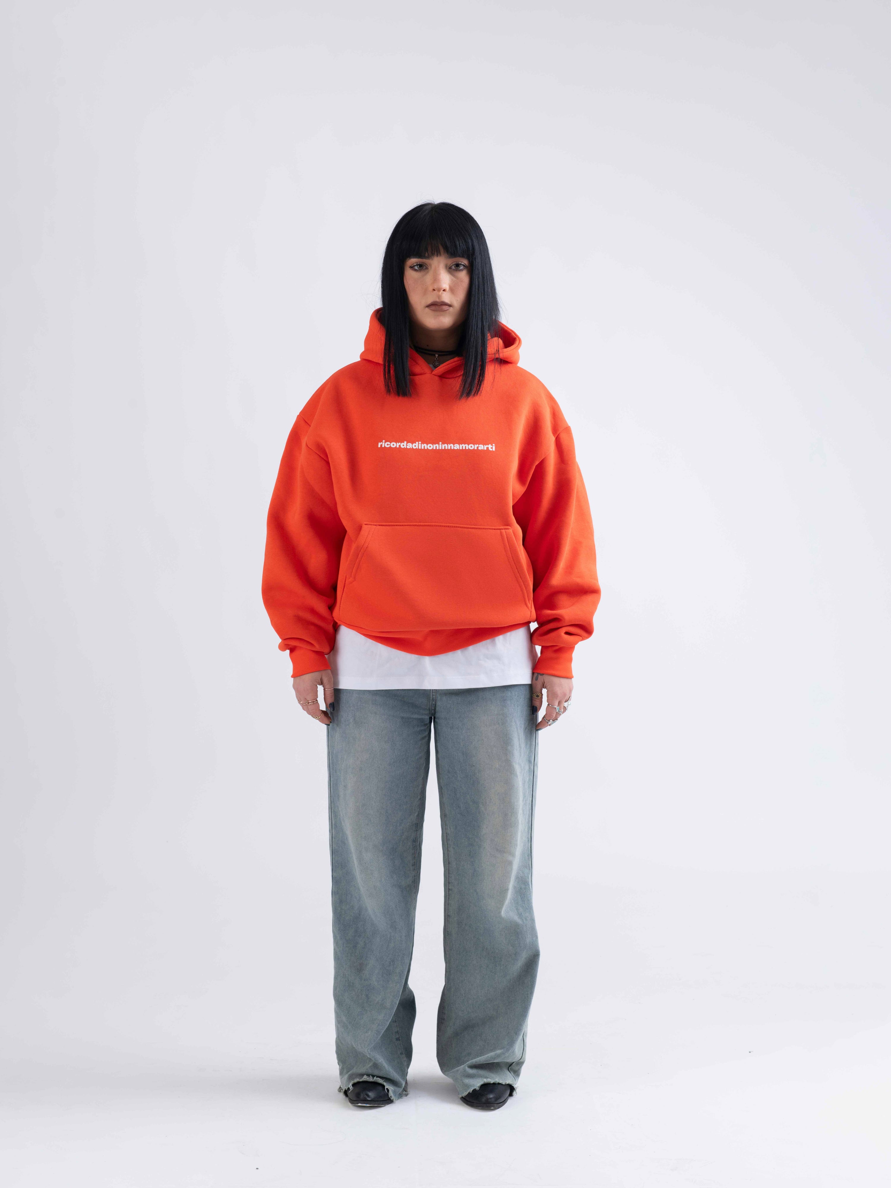 HOODIE FOR YOU I WOULD ALWAYS ARRIVE ON ORANGE TIME