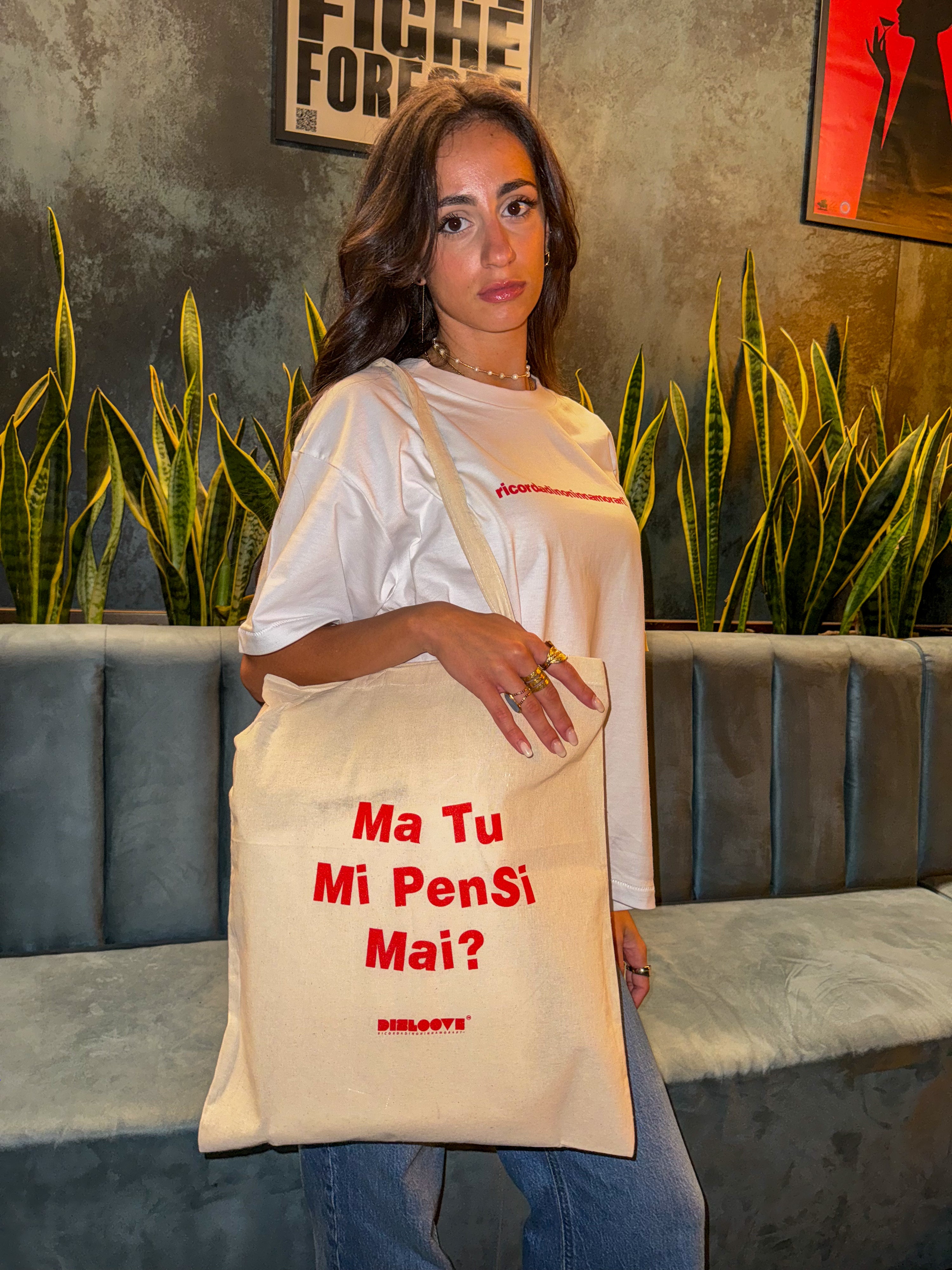 TOTE BAG MA TU MI PENSI MAI