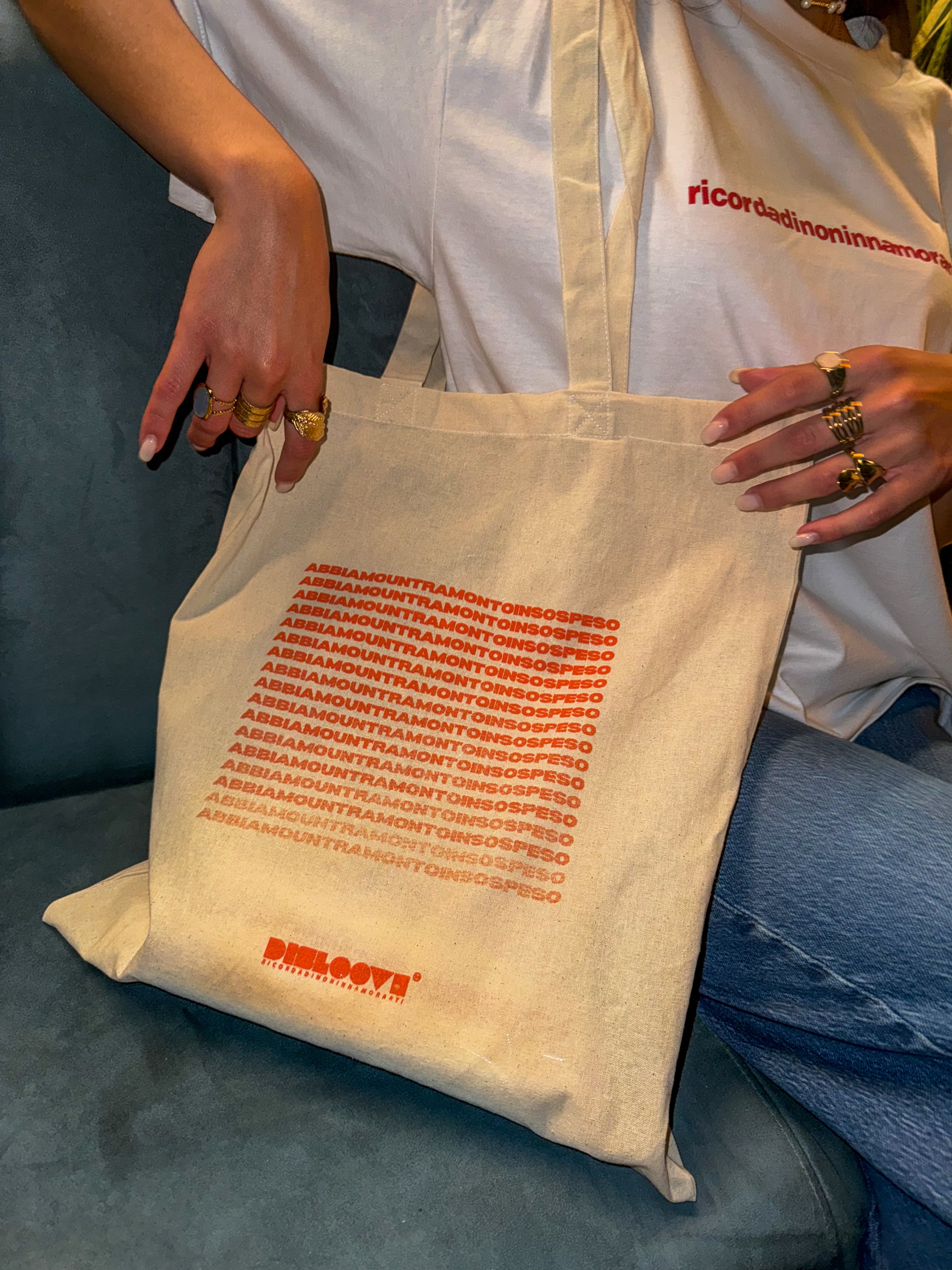 TOTE BAG ABBIAMO UN TRAMONTO IN SOSPESO