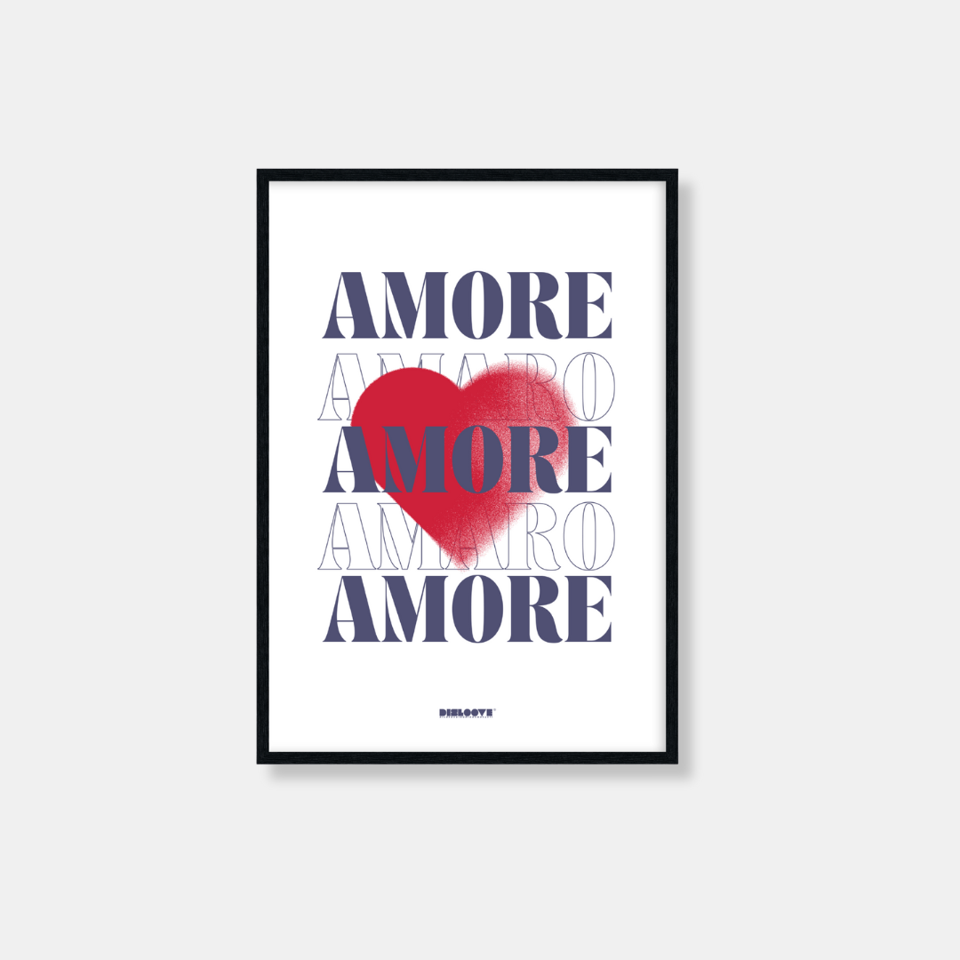 POSTER AMORE AMARO