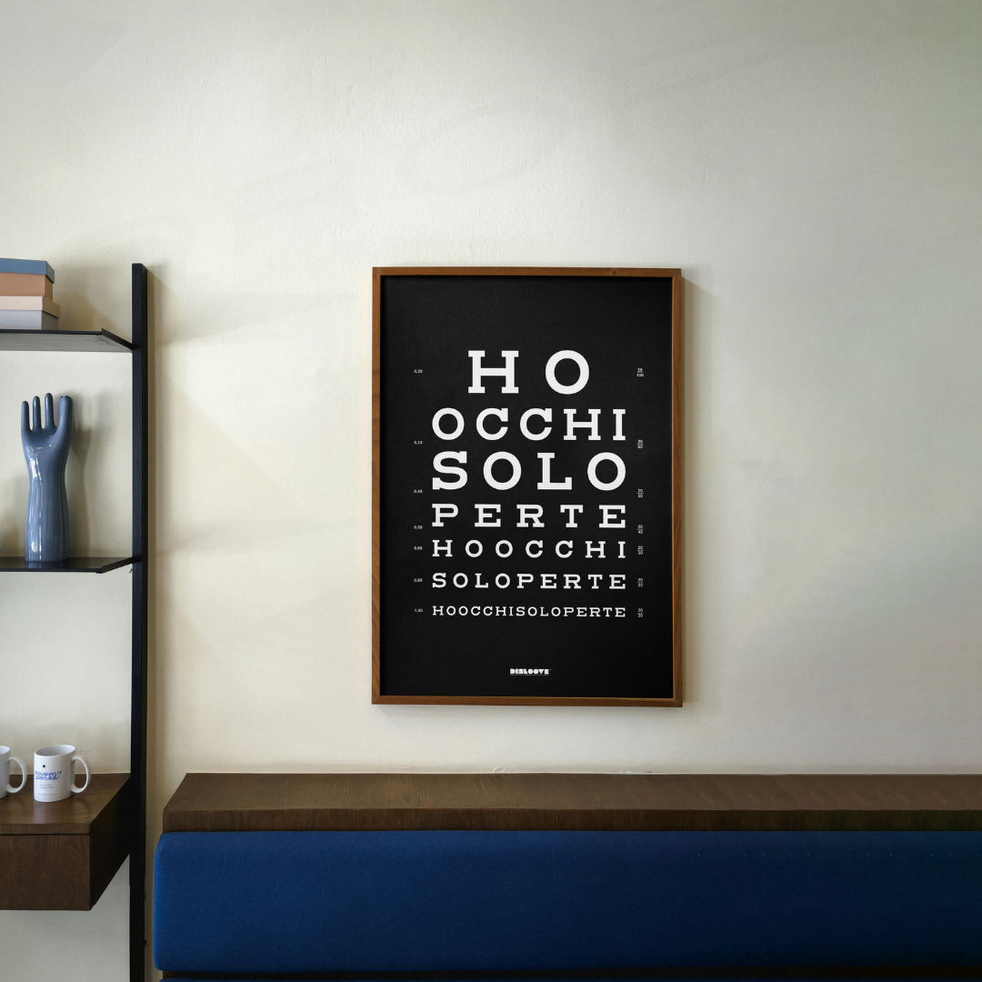 POSTER HO OCCHI SOLO PER TE