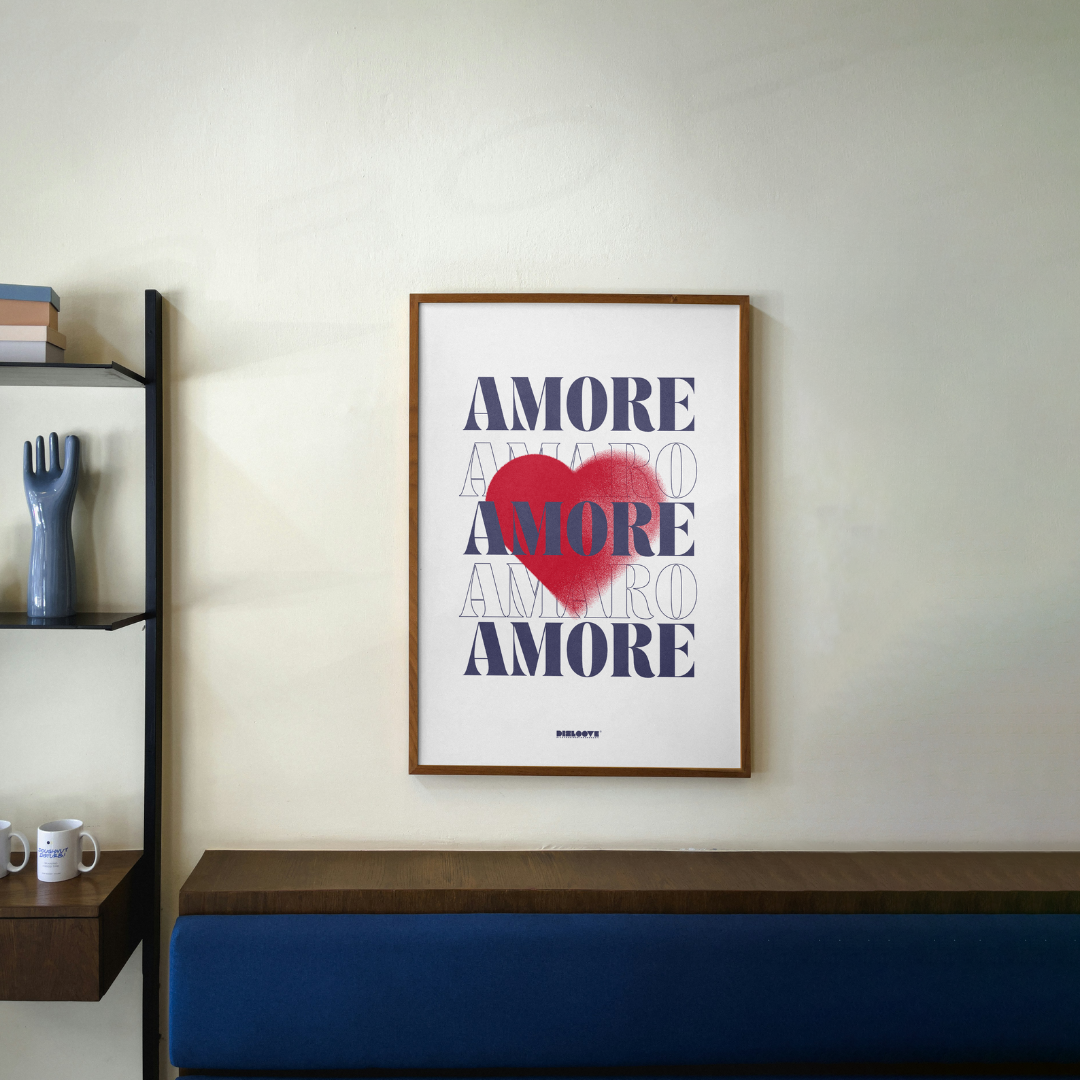 POSTER AMORE AMARO