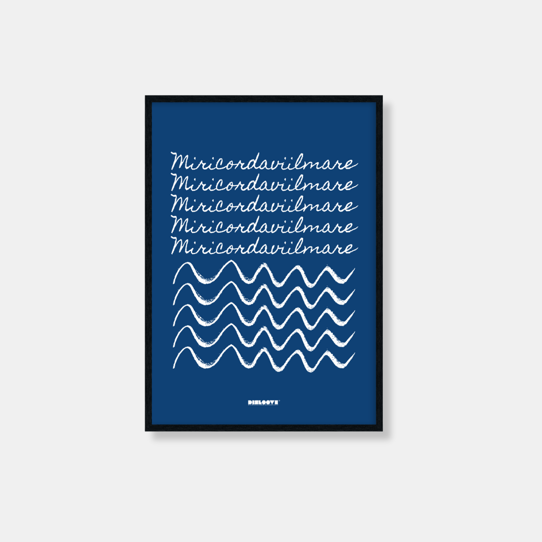 POSTER MI RICORDAVI IL MARE