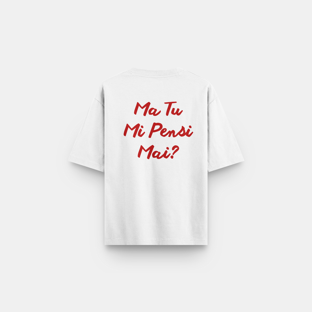 OVERSIZE T-SHIRT TONIGHT I'M PASSING BY YOUR HOUSE
