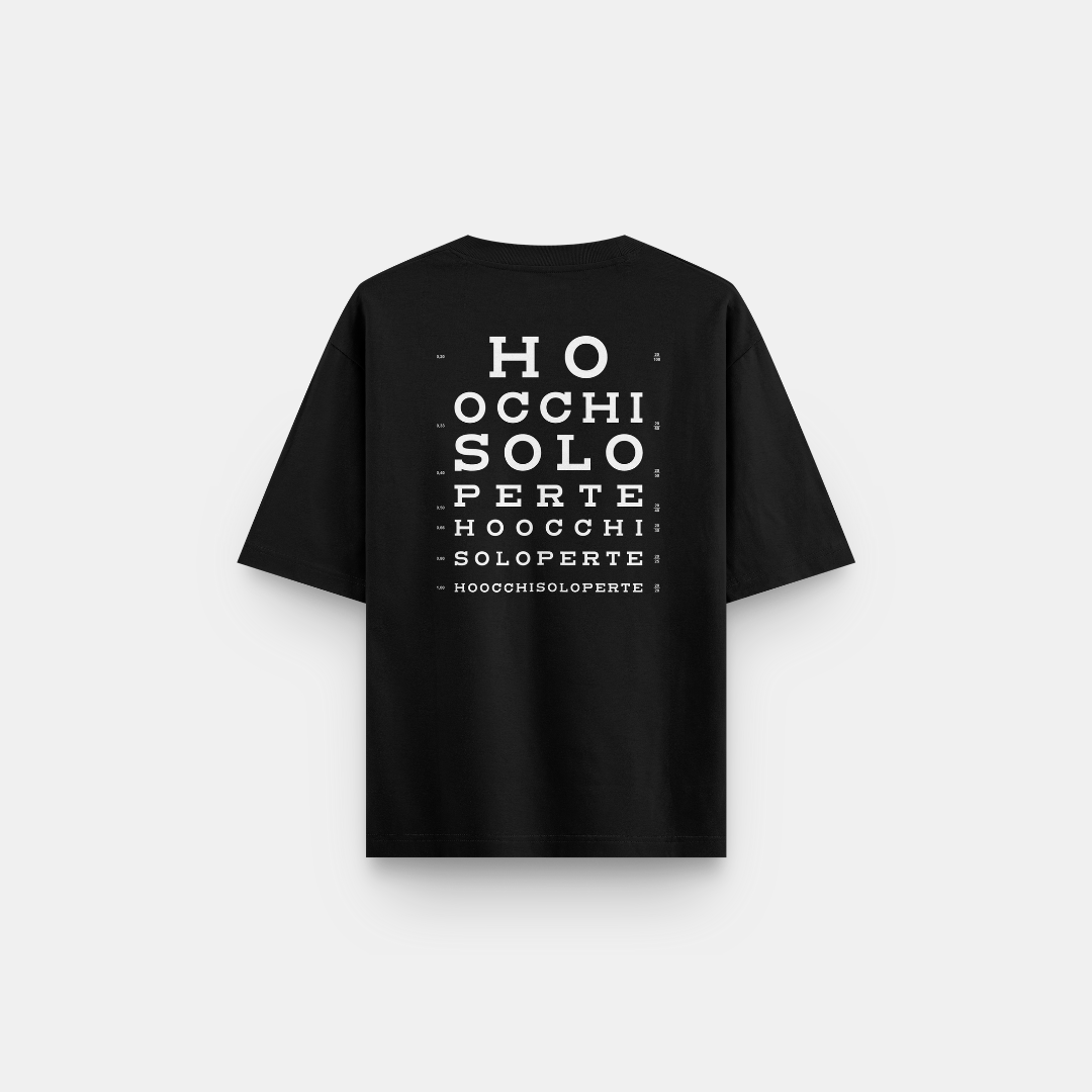 OVERSIZE T-SHIRT TONIGHT I'M PASSING BY YOUR HOUSE